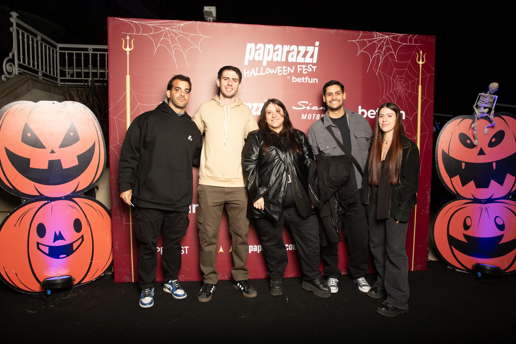 El equipo de IPG con Augusto Spagnolo, del equipo comercial de Atlántida.