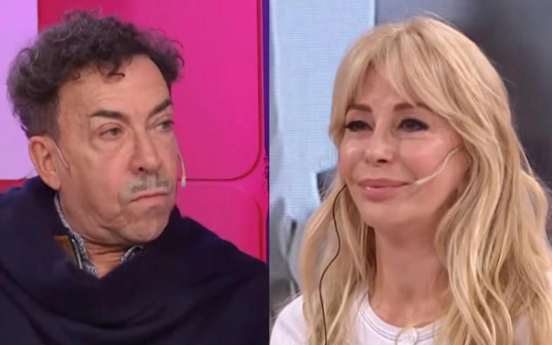Tenso momento entre Graciela Alfano y Aníbal Pachano.