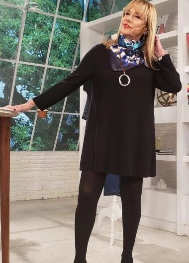 La conductora dijo que está sola.