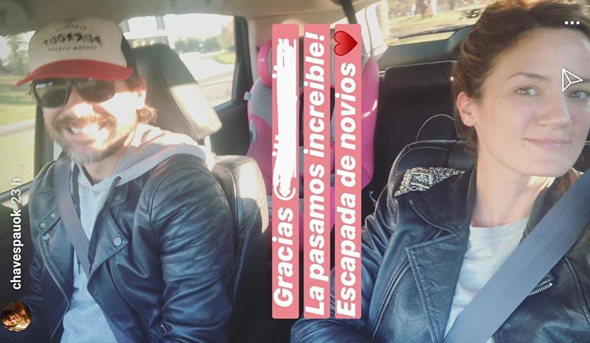 La foto con la Paula desmintió todo.