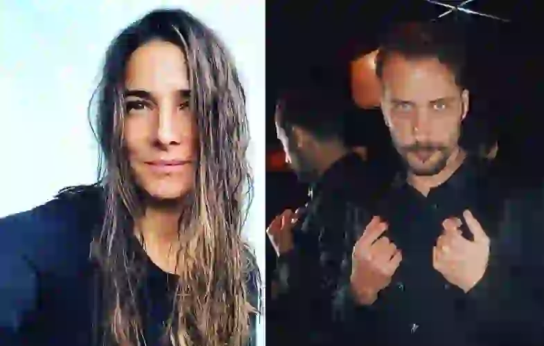 Juana Viale y Luciano Cáceres, un romance incipiente.