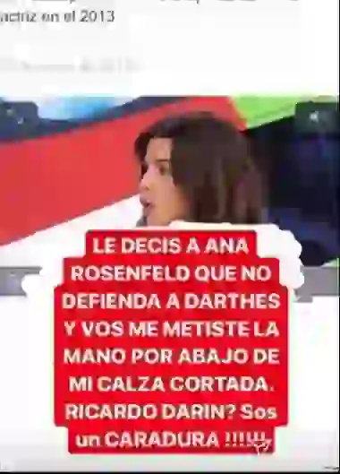 Esto escribió en las redes cuando Calu hablaba en Intrusos.