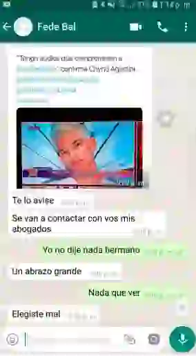 El joven ya se asesoró con un abogado.