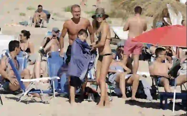 Daniela Urzi y Pablo Cosentino en Punta del Este