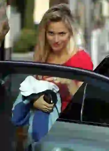 La rubia y su hermano Darío la pasan genial en sus días en Buenos Aires.