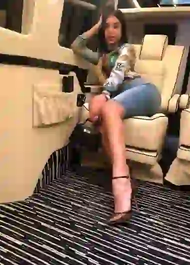 Rodríguez viajó en un vuelo privado.