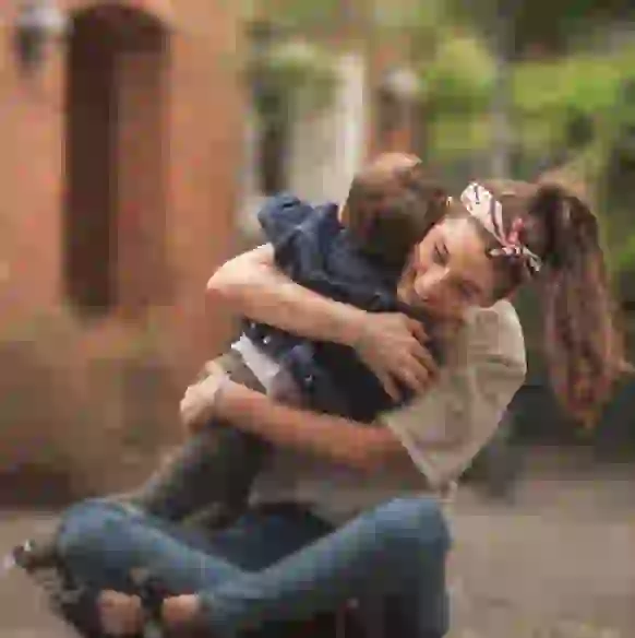 Juana bajó muchos kilos amamantando a Toribio.