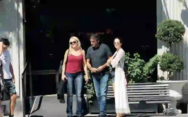 Enzo y su mujer, reconciliados