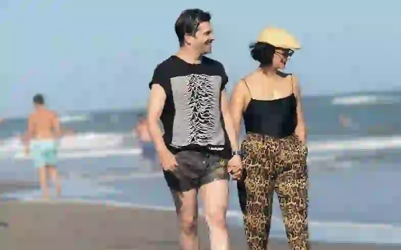 Las vacaciones familiares de Felipe Colombo