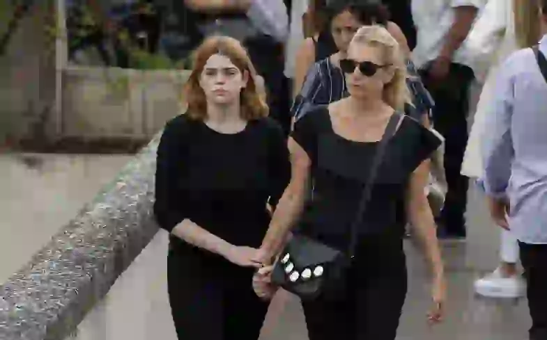 Un año atrás, Luna y el último adiós a su madre