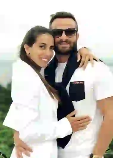 Cinthia Fernández y Martín Baclini