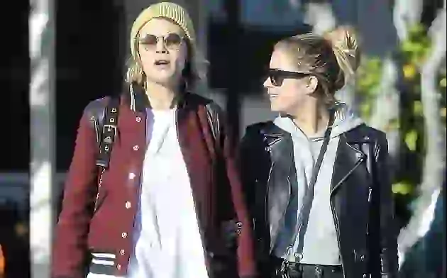 Cara Delevigne junto a su novia, Ashley Benson