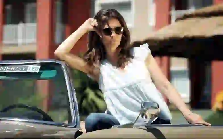 Mucha actitud en Carlos Paz.