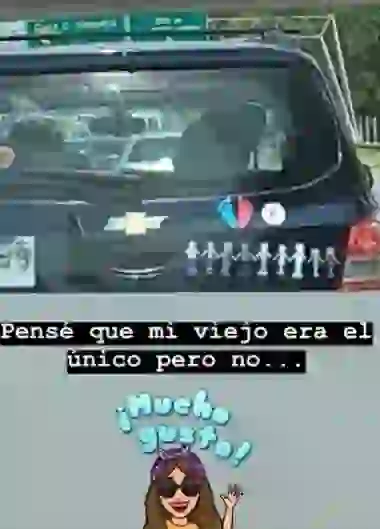 Con esta imagen bromeó sobre los