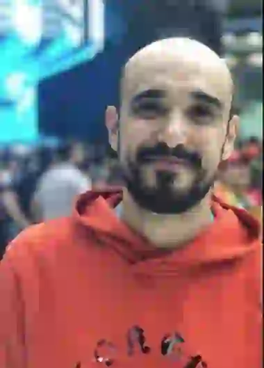 Abel Pintos durante el concierto de Ed Sheeran