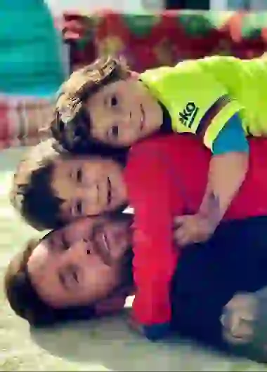 Messi se desvive por los chiquitos.