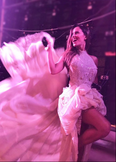 Lourdes Sánchez sueña con bailar en el Colón