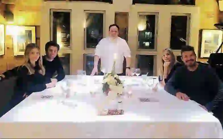 Marcelo Tinelli y Guillermina Valdés en Londres