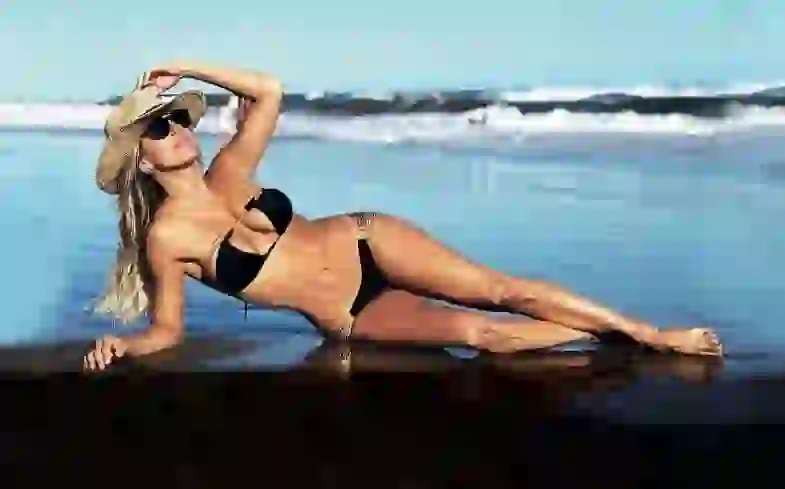 La rubia abrió su corazón para Marcos, su novio cordobés.