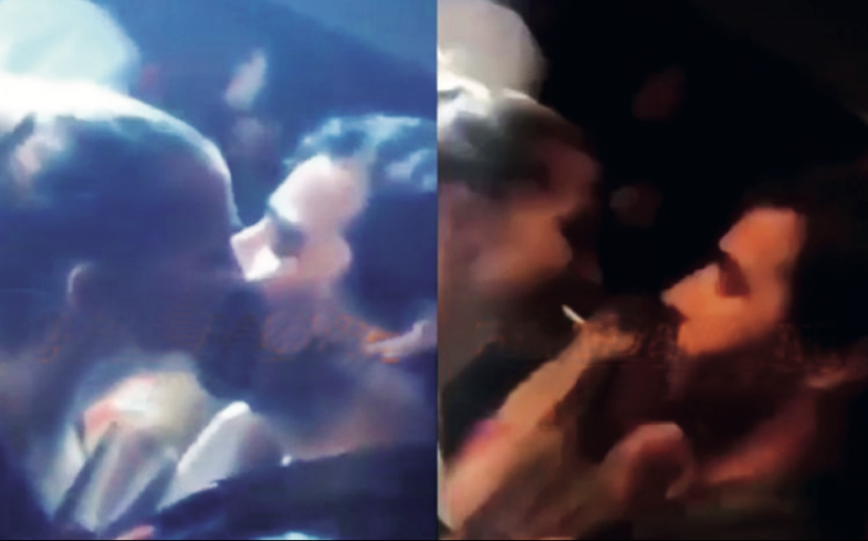 Soledad Fandiño y Nacho Viale, besos en Miami
