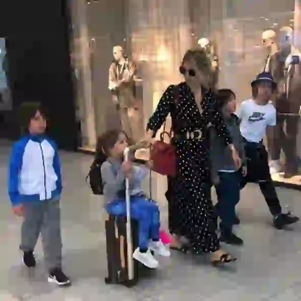 Wanda nunca quiso contar con la ayuda de una niñera.