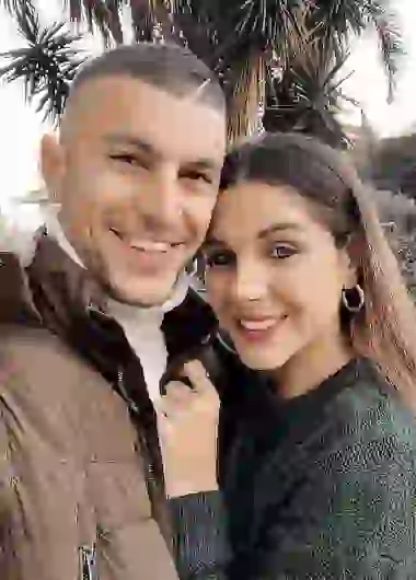 Ivana en Italia junto a Luifa