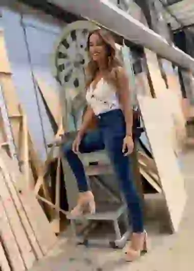 La morocha no tuvo problemas y habló de sus cambios.