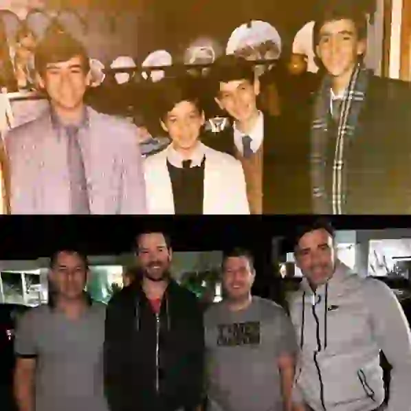 Fede Hoppe, a los 16 años.