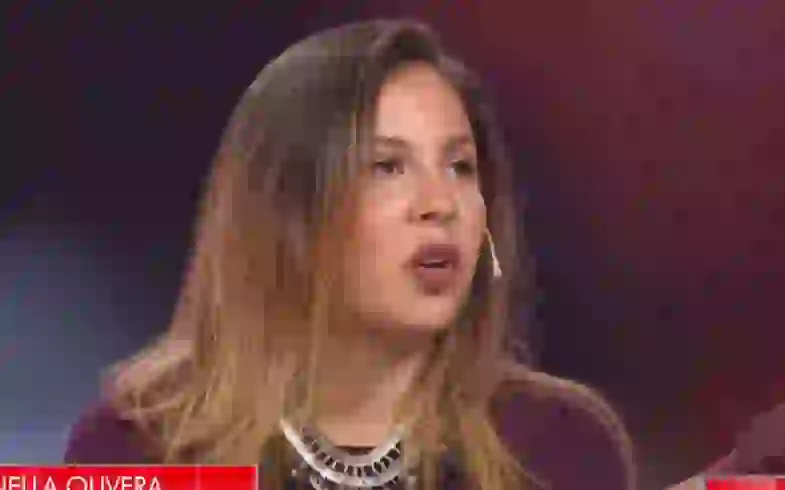 Antonella Olivera Jaitt enfrentó fuertes preguntas. 