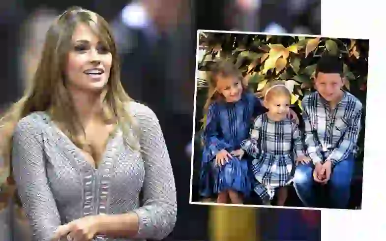 Antonella Roccuzzo eligió a Lola, Bastián y Emma para difundir su marca.