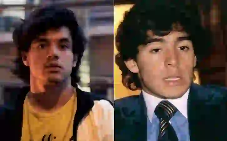 Diego Mardona joven es Nicolás Goldshmidt 