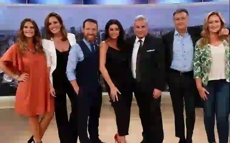 Pamela felicitó a todo su equipo por el trabajo.