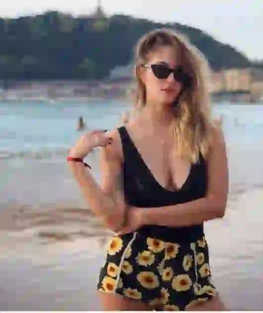 Merina conoció al actor en España.