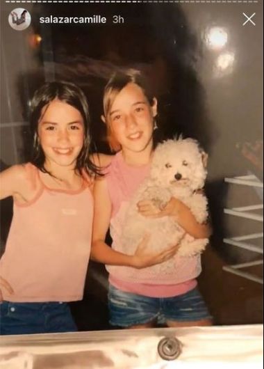 Camila Salazar y Lali Espósito, a los 13.