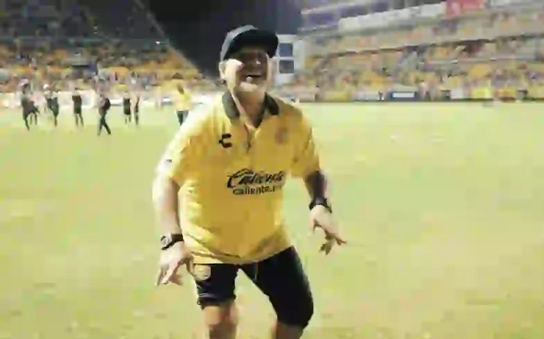 Diego Maradona en México
