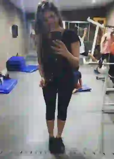 La rubia comenzó una nueva rutina de gym.