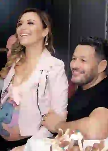 Mariana Brey en el babyshower