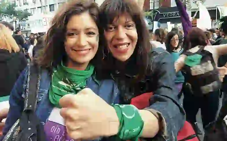 Carla Conte y su militancia feminista