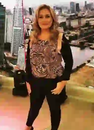 La periodista regresó a trabajar en América.