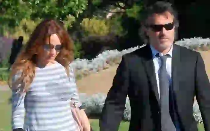 La pequeña Antonia es fruto de esta relación.