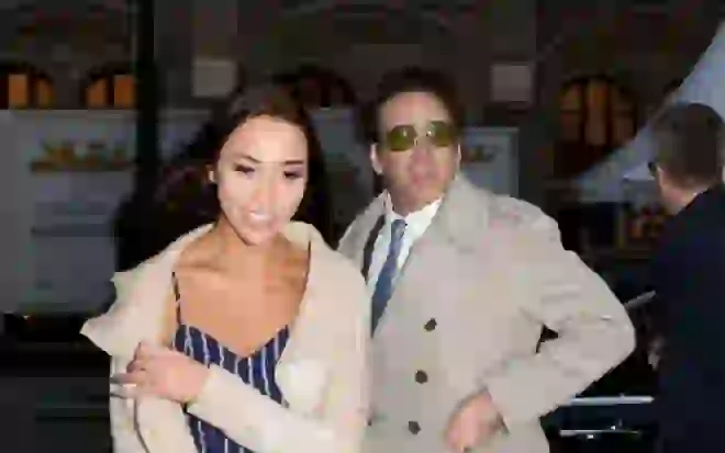 Nicolas Cage y su flamante esposa