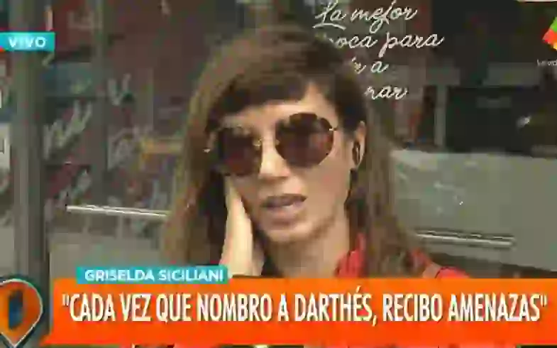 Griselda Siciliani habló sobre su denuncia por amenazas.