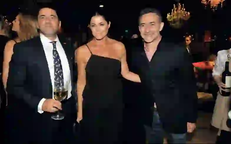Luis tiene buena relación con Mariano Iudica y Pamela David, sus compañeros de América.