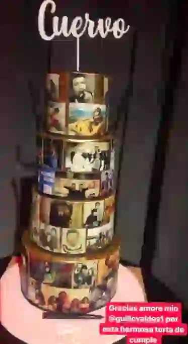 La torta la mandó a hacer especialmente Guillermina.