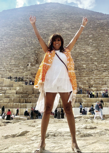 Anamá visitó Egipto