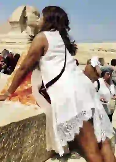 Anamá visitó Egipto