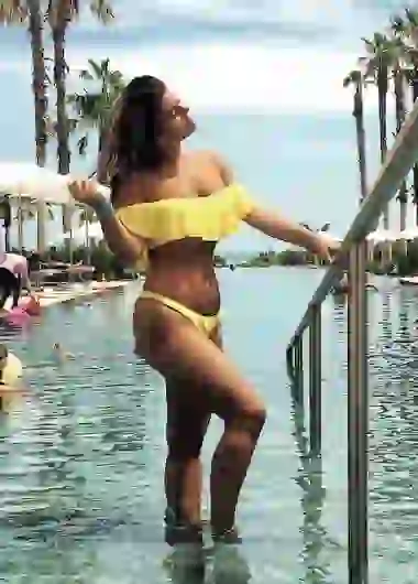 Ángeles Balbiani vacaciones románticas en México