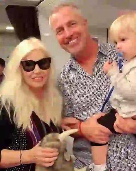 Marley eligió a Susana como madrina de Mirko.