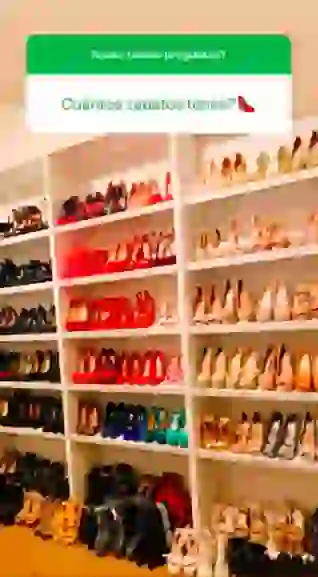 Lali usa tacos altos porque le gustaría ser un poquito más alta.