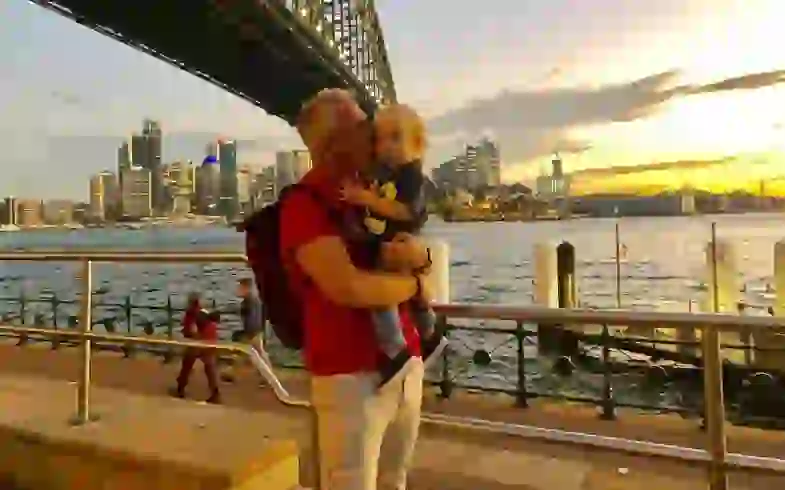 ¡Qué emoción! La cita fue en Sidney, Australia. 